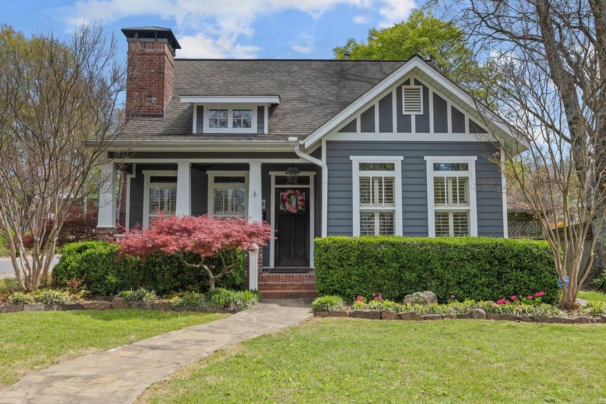 Built in 2007, this two-story Hillcrest bungalow offers modern amenities while keeping the charming design known and loved in the neighborhood.  You'll find relaxing is easy in the cozy den with fireplace, hosting a meal is a breeze in the designated dining room and entertaining is a delight in the open living room and kitchen.  The primary suite located on the main floor has a spacious walk-in closet and en suite bathroom with claw foot tub and walk-in shower.  Upstairs are three spacious bedrooms sharing a full bathroom with two vanities.  The screened porch opens to the flat, fully fenced backyard and is a restful space to find shade on sunny days.  The detached two-car garage, with alley access, features additional storage space and an underground tornado shelter.  This charming property is within walking distance to Holy Souls, Mount St Mary and Hillcrest restaurants and shops! *Agents, see remarks.