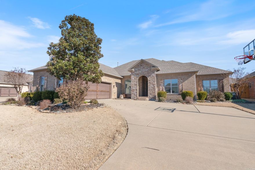 Fantastic home in an excellent location! Home has been well cared for and the walls and trim were just repainted. 4 bedrooms with 3 full baths with space for everyone. There is a sun room at the back that would make a perfect office or bonus room. The kitchen is open to the living room with a gas stove and pantry. The primary bedroom is opposite the guest rooms. The closet in the primary bedroom wraps around the back of the tub. There is a separate walk in shower. You will love the layout of this home.  Fully fenced. There is extra space in the garage that would be good for storage or a workshop area. Schedule your showing today for this wonderful home!