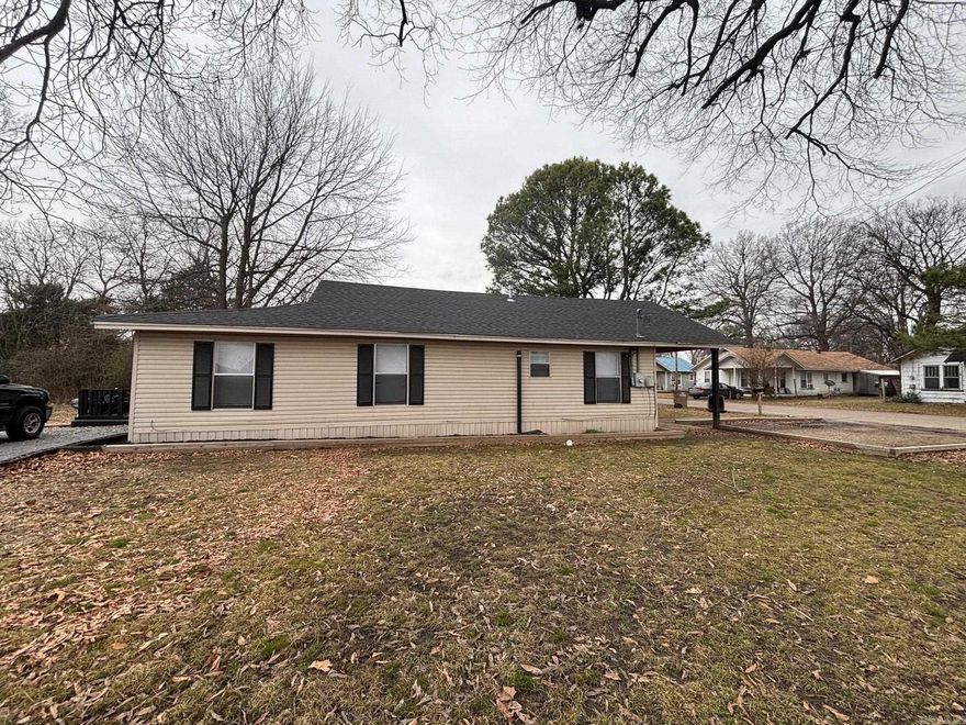 Recently remodeled 3 bedroom, 1 bath home on a corner lot.