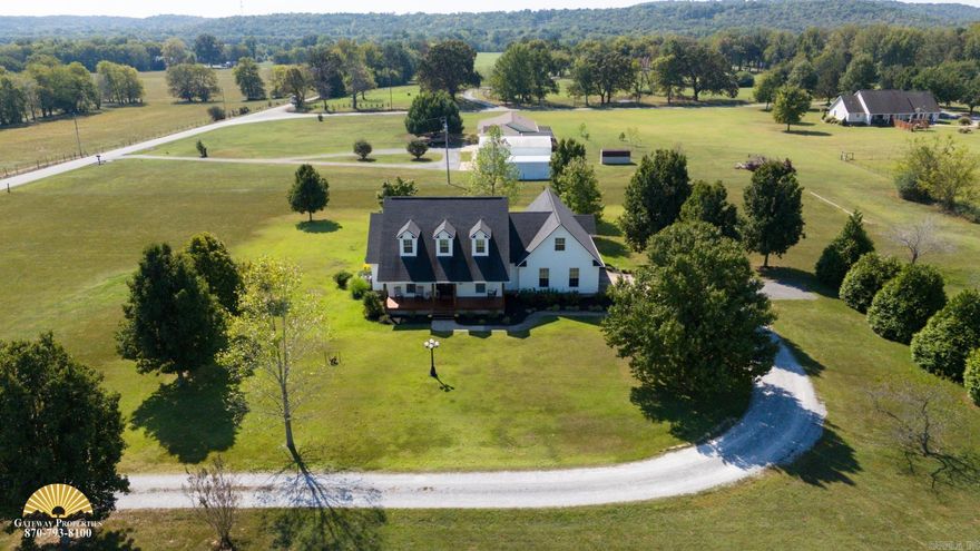 INTEREST RATES HAVE BEEN LOWERED and so has the price on this 3 bedroom, 2 bath modern farmhouse with a fireplace!  Take in the views of two separate million dollar farms while enjoying your morning coffee on one of its' expansive porches.  Three beautifully landscaped acres that include a small orchard and outbuilding that has power and a new roof.  Conveniently located between the Batesville and Moorefield city limits.  Items replaced by the homeowner in the last 5 years include a new roof, HVAC, garage door, remodeled bath, and countertops.    Owners will also provide a $10,000 FLOOR ALLOWANCE and a HOME WARRANTY!