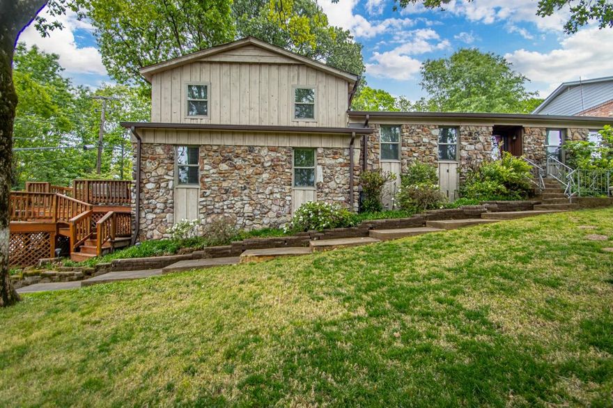 Beautiful, multilevel home in the coveted Little Rock neighborhood of Leawood. Settled into a quiet street, this home features an updated kitchen with all new high-end appliances, and soft close cabinets. This home also comes with a generator, all new windows, energy efficient ductwork, and an improved back yard! Not to miss, a large porch area, the sprinkler system & a gently used playset, that stays with the home. The first level features a den/ entertainment area. Main level features the open-concept, kitchen, living and dining area, and the primary bedroom with ensuite bathroom. Three bedrooms and a large full bath on the top floor. Come make this your forever home!