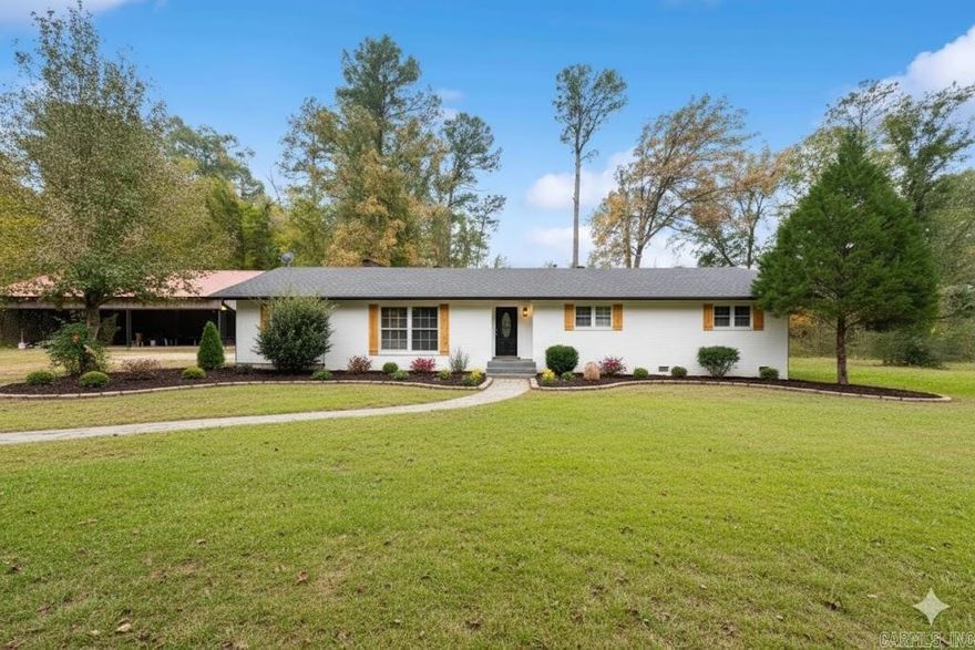 This beautifully remodeled 4-bedroom, 2-bath home sits on 1.5 peaceful acres in a charming country setting, just minutes from town. Tons of updates — including a new roof, fresh finishes, and stylish modern touches throughout. The open floor plan offers a bright and inviting living area with fireplace, large dining area perfect for those family gatherings along with an updated kitchen, and 4 spacious bedrooms with plenty of natural light. Outside, enjoy room to roam and relax with plenty of space for outdoor living, gardening, or gatherings. A large shop provides ample storage, workspace, and covered parking — perfect for hobbies, projects, or extra vehicles. If you’re looking for move-in ready country comfort with all the modern updates, this is the one! Make an appointment to view today! Some photos have been digitally enhanced for marketing.