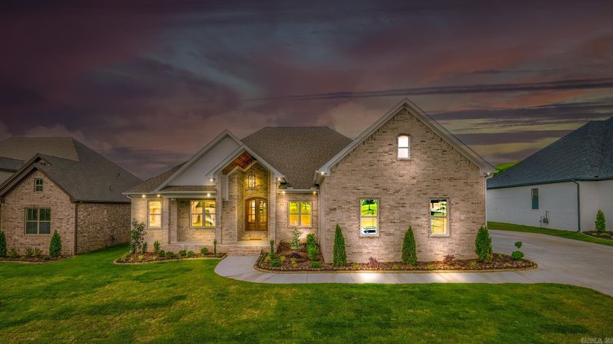 Absolutely stunning new construction home in Conway's newest subdivision. This beautiful home has so many extras not typically found including huge island with tons of extra storage, upgraded appliances, quartz countertops throughout, gas stove w/pot filler, custom cabinets to the ceiling, farm sink, extra lighting and extra outlets throughout to name a few. Make you appointment today to tour this gorgeous home.