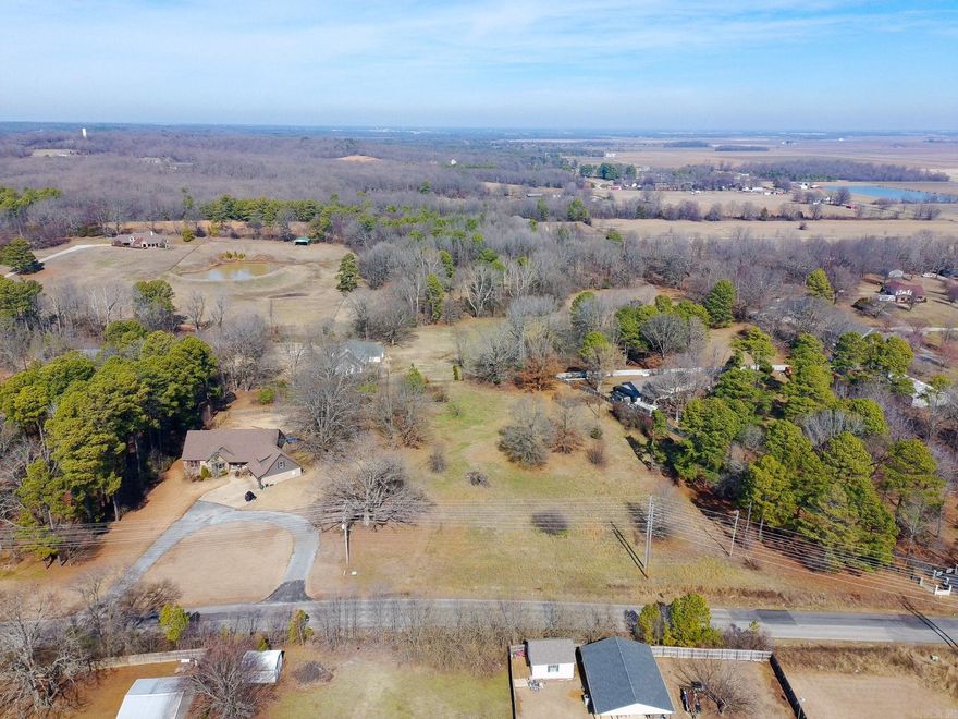 Beautiful rolling acreage on Crowley's Ridge just south of Jonesboro, Arkansas.  This excellent home site has frontage on a paved county road with utilities available including fiber internet.  There are mature trees on the property and an excellent building site for slab or basement construction.  Located in the Valley View School District - small acreage like this is hard to find this close to town! Call today for more info!