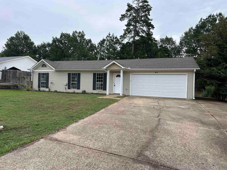 Welcome to this beautifully updated 3-bedroom, 2-bath home in Alexander! Featuring fresh paint, new flooring, updated countertops, and more, this move-in ready home offers both style and comfort. Enjoy the convenience of a 2-car garage plus a side carport, providing plenty of parking. Step out back to a spacious yard—perfect for barbecues and gatherings with friends and family. Don’t wait, this one won’t last long—schedule your tour today.  Text preferred!