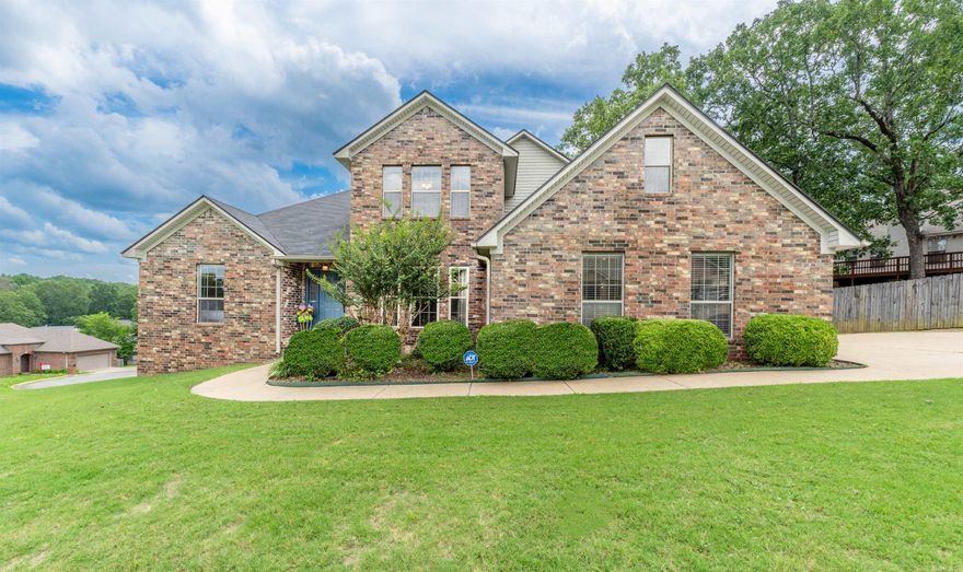 4 Topaz Lane Is Located In The West Point Addition of Diamond Point Subdivision. Approximately 2,138SF. Very Well Maintained and Updated Home. There Are 4 Bedrooms 2.5 Baths. Added 4th Bedroom/Bonus Room 2023. 3 Large Bedrooms and Large Closets Upstairs. Kitchen Offers Newer Black Appliances, Island and Eat In Kitchen. Laundry Room and Half Bath Off Kitchen. Living Room Has Fireplace And Builtin Shelves. Formal Dining Room. Owner Suite On Main Level. Spacious Bedroom with Large Walk In Closet in Bathroom, Jetted Tub, Double Sinks and Walk In Shower. There Are 2 Decks, Off The Kitchen and Living Room. Roof 2019. Mini Split 2023 For 4th Bedroom/Bonus Room. New HVAC 2024 with Warranty Transfer. New Painting, New LVP Flooring Main Level and New Carpet Upstairs All Done in 2023. Two Decks. Side Load Garage. Extra Large Corner Lot of the Cul De Sac.