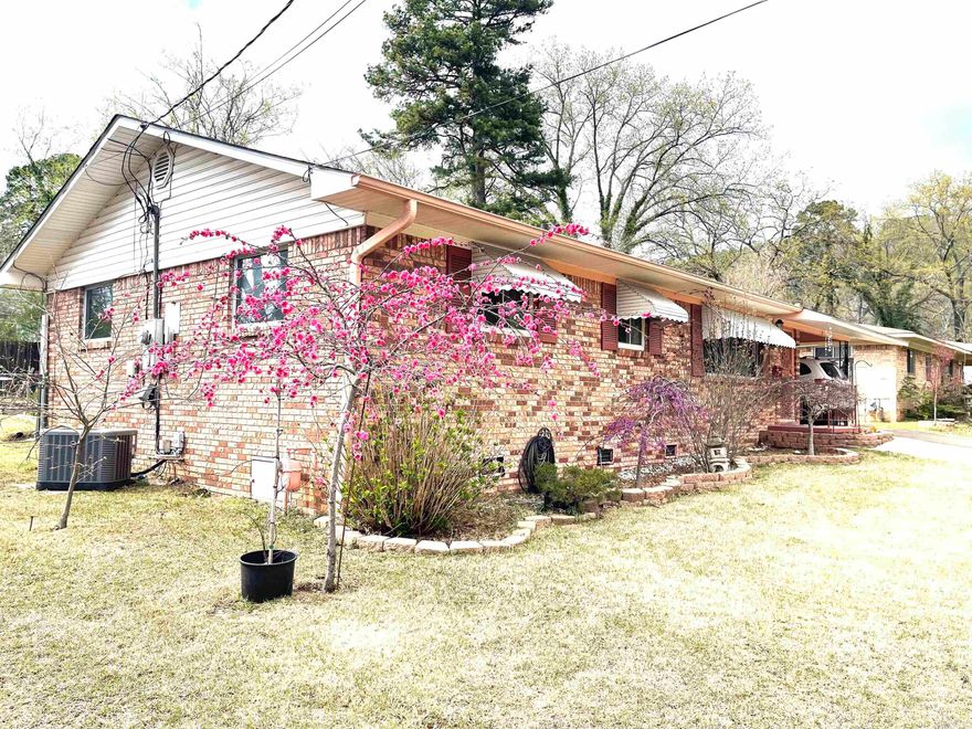 This is a very special listing that combines an owner/seller that did way more than the minimum in maintaining and improving this property plus a renter that made an amazing and magical backyard.  Also I believe this property has blue berries, blackberries, mulberries, a persimmon tree and a fig tree.  It's a rare opportunity for the right person to buy a super clean, nicely furnished home and get an amazing month-to-month renter as well.  It's about $155 per sq foot for this 1700 sq ft home.  Newer HVAC system, newer roof, Carport, and a wide drive that supports many offroad parking spots because driveway is 3 cars wide.  I have relatives that live on Sunset Street and we enjoy walking to the neighborhood Starbucks on Albert Pike and back.  It's the perfect distance.  Walgreens is a short walk when you just need one or two things and don't feel like driving.  Kroger and Walmart are in the neighborhood as well.