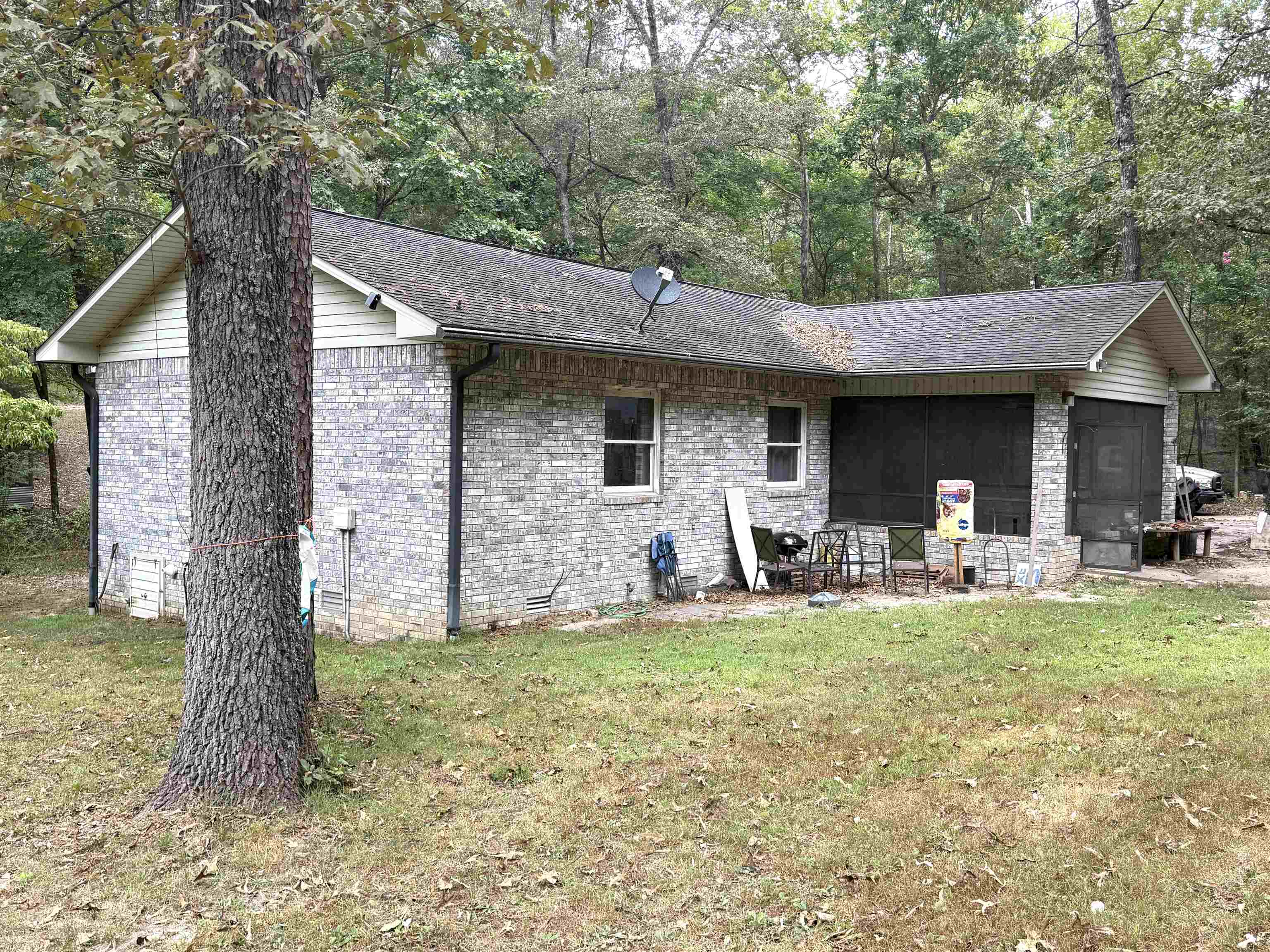 Located just 5 miles north of Melbourne, Arkansas, this property offers 62 mostly wooded acres with good marketable timber and county road frontage. A long driveway lined with hundreds of Dogwood trees leads back to the country home, which is tucked away at the back of the property for ultimate privacyāyou cannot see another home from the heavily wooded surroundings. The 2 bedroom, 2 bathroom home itself features over 1,500 sq. ft. of living space, along with a two-car garage. It is equipped with central heat and air via a heat pump with gas backup and is serviced by its own private well. This home and 62-acre property are listed for $279,000.