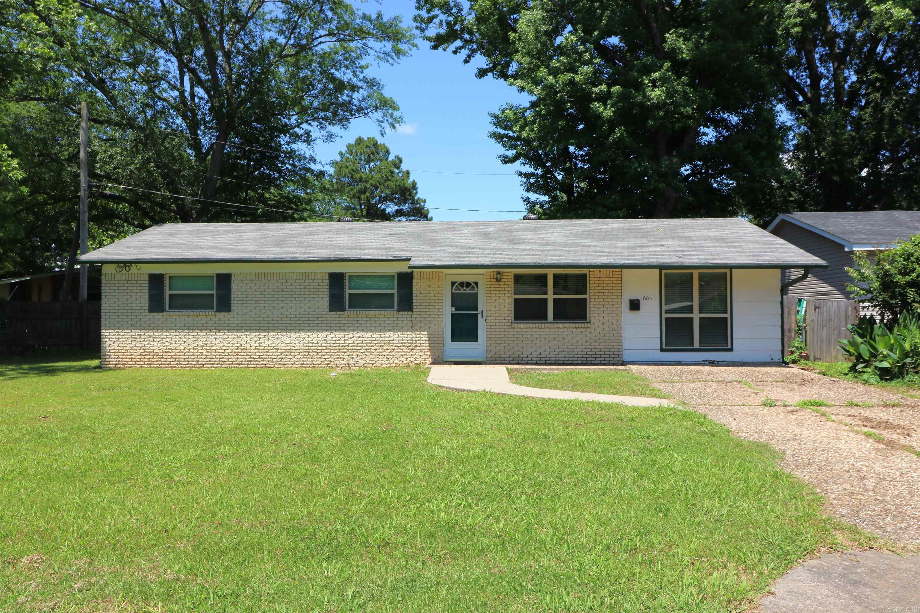 Cute home in the heart of Jacksonville, just seconds from interstate access, shopping and more. This home features 3 bedrooms and 1 full bath and large yard. The living room is large and open to dining area. The kitchen has white painted cabinets and laminate counters. Bathroom has been updated with new vanity and shower. Bedrooms are all good sizes. Fully fenced backyard with covered patio area and detached storage. Flooring allowance up to $3200 given at closing with an acceptable offer to seller.