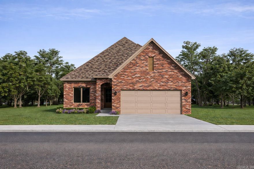 Welcome to this beautifully crafted new construction home located at 120 Kinley Loop! This one-level residence offers 3 spacious bedrooms and 2 full bathrooms across approximately 2,200 square feet of thoughtfully designed living space. Enjoy an open and functional layout featuring a separate dining area, perfect for entertaining or family gatherings. The home backs up to peaceful green space, providing added privacy and scenic views. A two-car garage adds convenience and storage. Situated in a desirable neighborhood with amenities including a community pool and park, this home offers both comfort and lifestyle. Expected completion is the end of April 2026—don’t miss your opportunity to make this stunning home yours!