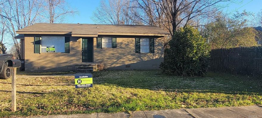 House has been updated and ready for a new tenant!  All are welcome to apply.