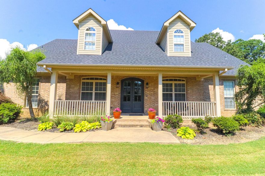 This stunning 4-bedroom, 3.5-bath home in the desirable Brookland School District offers the perfect blend of space, comfort, and upgrades all on over an acre of land! Step inside to discover new flooring throughout, a beautifully remodeled master bathroom, and a cozy fireplace in the main living area. The spacious upstairs features a HUGE game room, an additional bedroom and bathroom, plus a large walk-in attic space with endless potential. Outside, enjoy summer days in the in-ground pool, complete with a privacy fence, and take advantage of the detached shop for hobbies or extra storage. This one has it all schedule your private tour today!