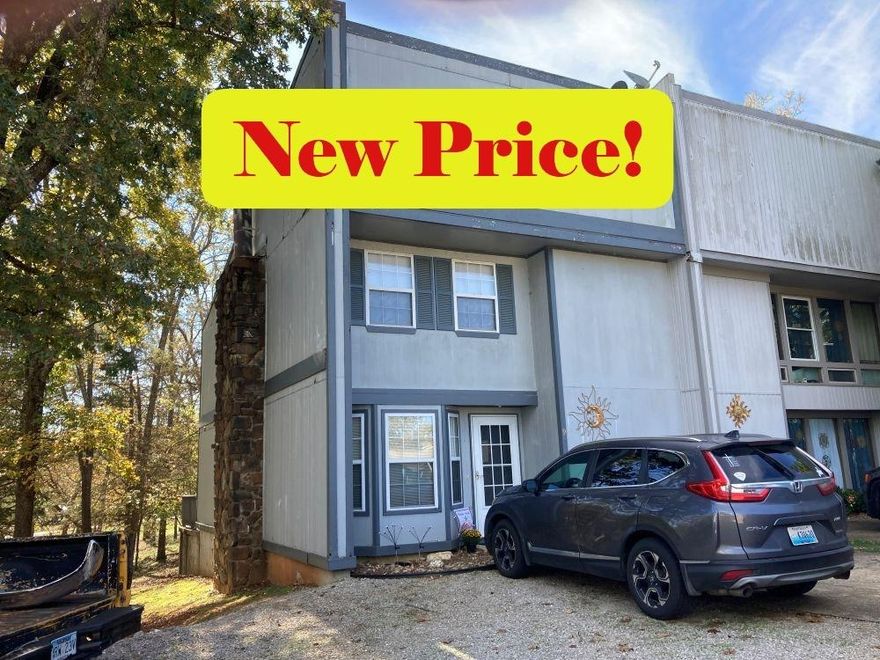 MOTIVATED SELLER - BRING AN OFFER! NEW PRICE! Beautifully updated end unit townhome loaded with modern upgrades! Property features 2 Bdrms 2.5 Baths 2 Levels Stunning brand-new kitchen w/Granite countertops-Maple shaker soft close cabinets-Stainless steel appliances: glass top slide-in range w/convection oven, OTR microwave, French door refrigerator, Sapphire Blue GE large capacity stack w/d (2025)-NEW TRANE HVAC, electric water heater, and water softener (2024). Open living/dining combo w/Rock Fireplace currently w/an electric fireplace or could be converted to gas with owner already having the gas logs or converted back to wood.  Fresh interior paint, new upstairs carpet, and all new ceiling lighting & fans (2024) Spacious primary bedroom with private ¾ bath and dual vanities Full hall bath with jetted tub, plus a convenient half bath on the main level Large patio overlooking green space—ideal for grilling and entertaining Architectural shingle roof (2023) Two level parking spaces Prime Location Walk to the post office, bank, and the heated swimming pool. Perfect for full time living, an investment property, or a cozy snowbird retreat. Priced to Sell Quickly!