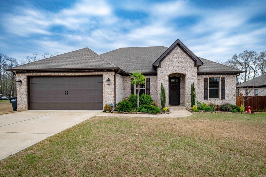 In the heart of a burgeoning community, this charming home offers a perfect blend of modern convenience and suburban tranquility. Close proximity to vibrant shopping, convenience stores, and boutiques, you can enjoy unparalleled accessibility to a plethora of amenities. Welcomed into a bright and airy interior, characterized by an open-concept layout you have lots of space and natural light. The kitchen is a focal point and has a large walk-in pantry for ample storage. No carpet in this home. Laundry room connects to primary rm closet for convenience. A spacious backyard with covered deck and extra patio space beckons for outdoor entertaining, dining, and endless opportunities for relaxation and recreation; also has a little green space behind the fence.