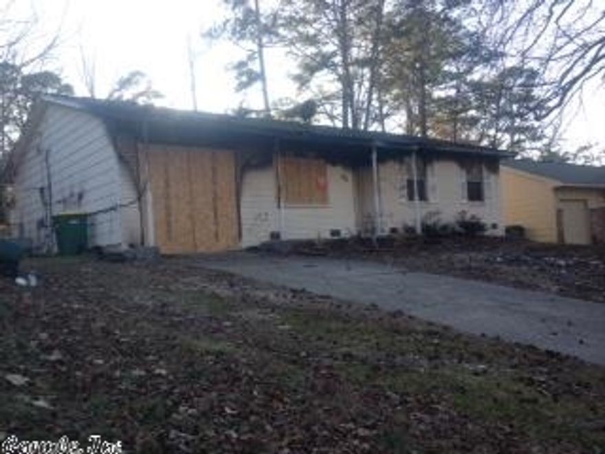 THIS HOME HAS FIRE DAMAGE AND IS SOLD AS IS.