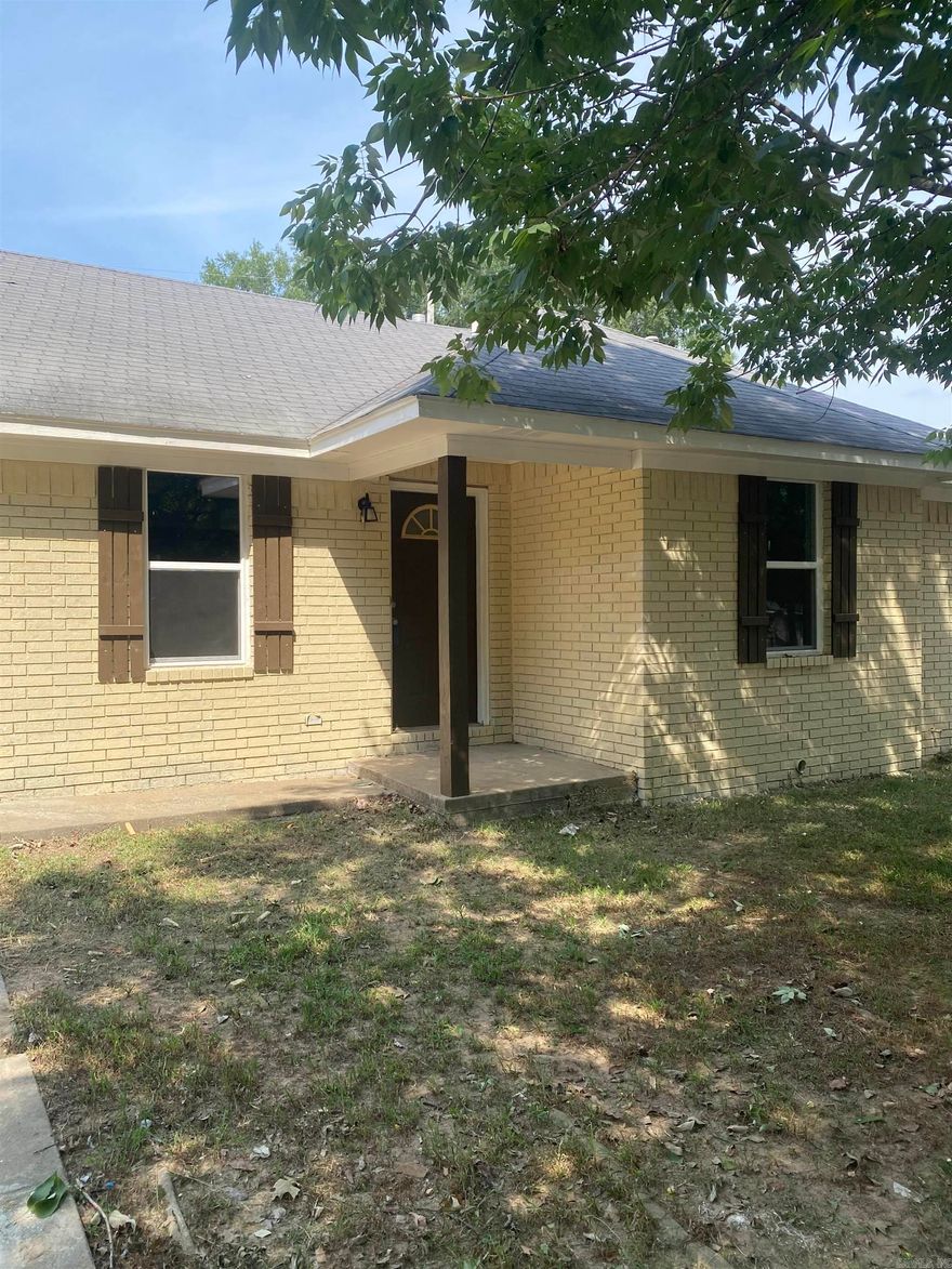 Enjoy the quiet neighborhood right in the great town of Greenbrier.  This cute home is located in a cul-de-sac. It has nice trees around for shade.  There is a little gravel off to the side for extra parking space. Under the carport is extra storage. It has a fence in yard in the back.  Improvements that have been done: new windows, new HVAC, new vent hood, new dishwasher, new hot water heater, some new paint, new cabinet top, new barn doors, and new flooring in the main bedroom. Don't miss this cute home!