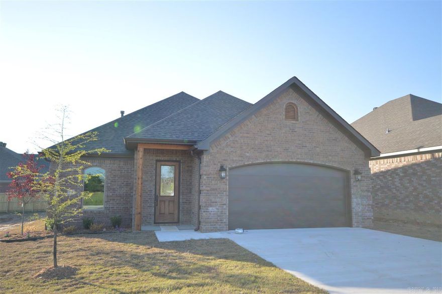 Brand new 4 sides brick home in the revitalized Villages of New Bedford Subdivision. These new homes are being built by two of central Arkansas's best builders Randy James and Graham Smith. Open floor plan. Flat lot. Split floor plan. Large walk in master closet. Get in early to pick out paint colors and more. Home will be completed in the spring. POA dues pay to maintain the entrance and common areas.