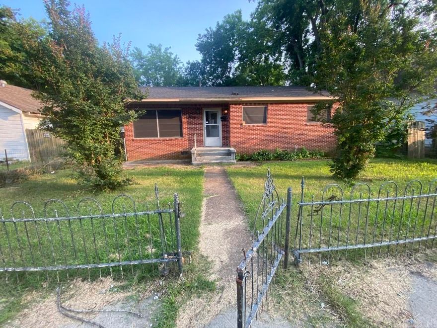 Brick and siding home with 2 or 3 bedrooms, 2 baths and an office or additional room. The shingles look newer and the inside has had new carpet and paint. Current systems/appliances are not guaranteed to work. Seller does not automatically pay typical closing costs for our area. Seller will pay any back taxes, prorate current taxes, and pay up to $150 for deed prep. Any additional fees Buyer requests should be noted on the contract. Home to be sold AS-IS. Agents please read additional remarks.