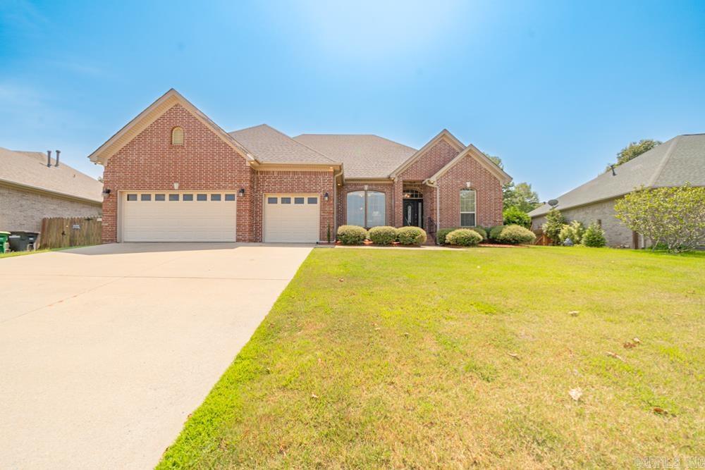 Immaculate 4BR/3BA featuring 2 living areas, 2 dining areas, 2 fireplaces, 2 50 gallon hot water heaters, high ceilings, fresh interior paint, hardwood floors, new Bosch dishwasher 2020, nice fenced backyard with French drain and a 3 car garage plus new roof in 2019. Conveniently located near the Little Rock Air Force Base and the Interstate. Call agent for details.