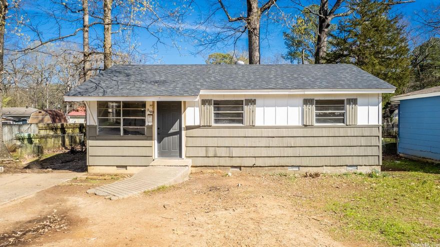 New Roof... 2023, New HVAC... 2023, New paint... 2023, Original Hardwoods, New butcher block counter tops... 2023, and a gas cook top in the kitchen. These are some of the amazing features that this 3 bedroom home boasts. There is also an amazing fully fenced backyard with a shed. As you enter the home you will notice that the living room and kitchen are open to one another making the space feel cohesive. We are excited for you to come see if this home could be yours. ** For the Investor** Rent would be around $950-$1000 a month.