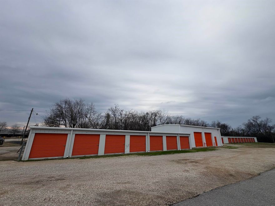 Income producing storage units