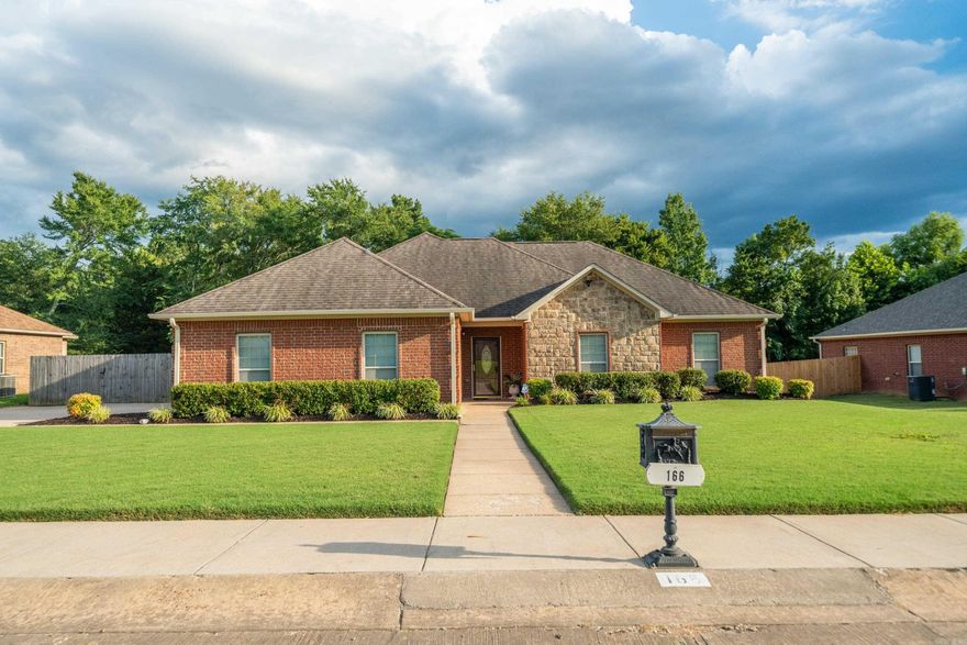 Discover this impressive single-level home featuring 4 bedrooms and 3 bathrooms plus office spread across 2,872 sq. ft. of thoughtfully designed living space. The split floor plan creates natural privacy zones, with the primary bedroom positioned away from the guest rooms for optimal comfort and tranquility. Step into the welcoming sun porch, where morning coffee tastes better and afternoon relaxation comes naturally. This bright space seamlessly connects indoor comfort with outdoor beauty, making it perfect for year-round enjoyment. Step into the welcoming sun porch, where morning coffee tastes better and afternoon relaxation comes naturally. Outside, your private oasis awaits in the form of a spacious, fenced backyard. Whether you're hosting summer barbecues, watching kids play safely, or simply enjoying quiet evenings under the stars, this outdoor space offers endless possibilities for creating lasting memories in your new home.
