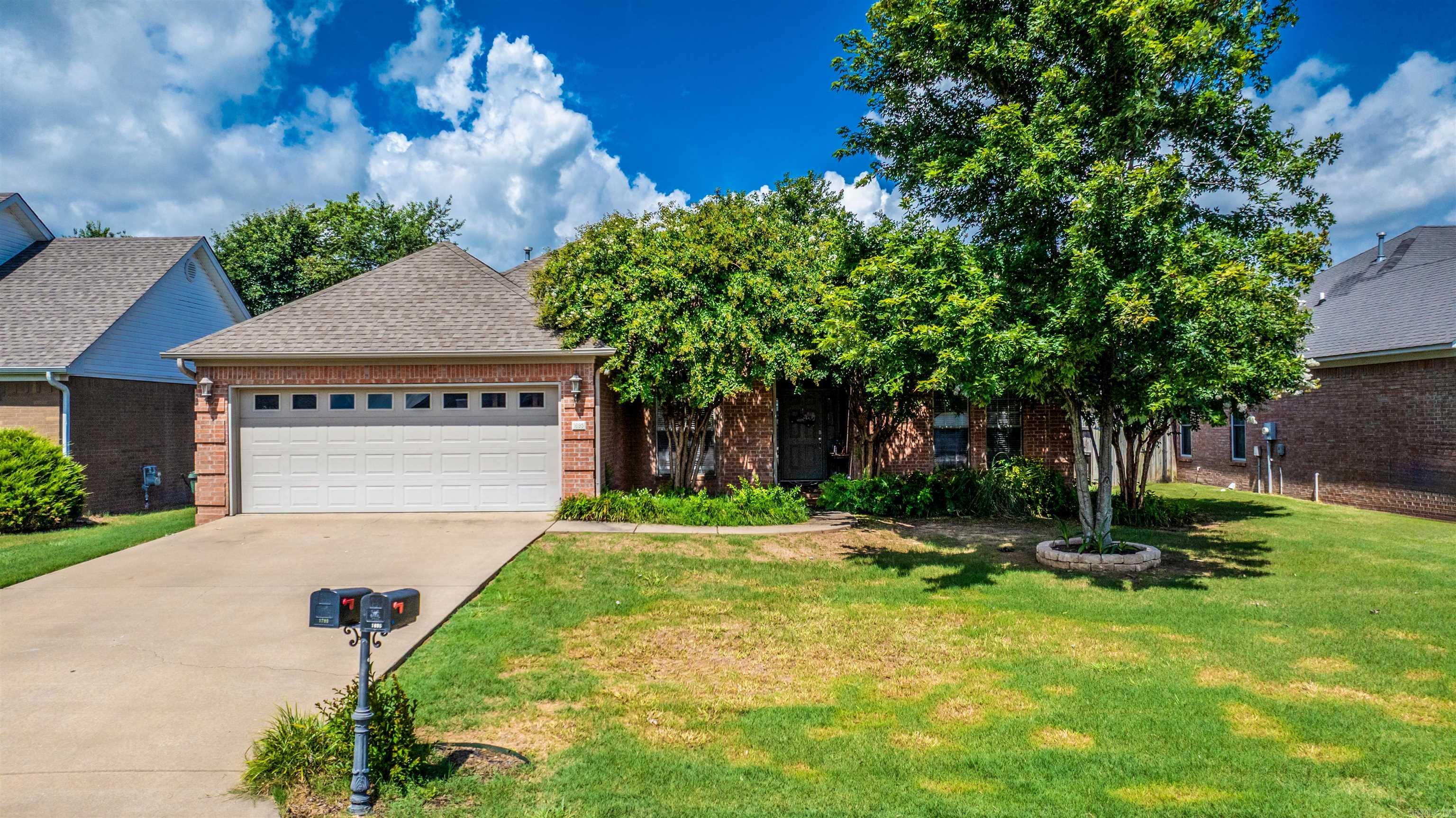 Above ground pool with nice deck just in time for summer. Nice 3BR/2BA split floor plan with formal dining room and a bonus room. Master bath has Jet tub and standup shower. Tile countertops w/blacksplash in kitchen.The HVAC replaced May 2021, New luxury vinyl through out except in wet areas in 2022. No carpet, entire house repainted 2022, New fence, Roof and boots replaced 2021, gas stove and microwave new 2023. Stove was plumbed for gas. Extra bathroom remodeled 2022, Storage building 10x12,