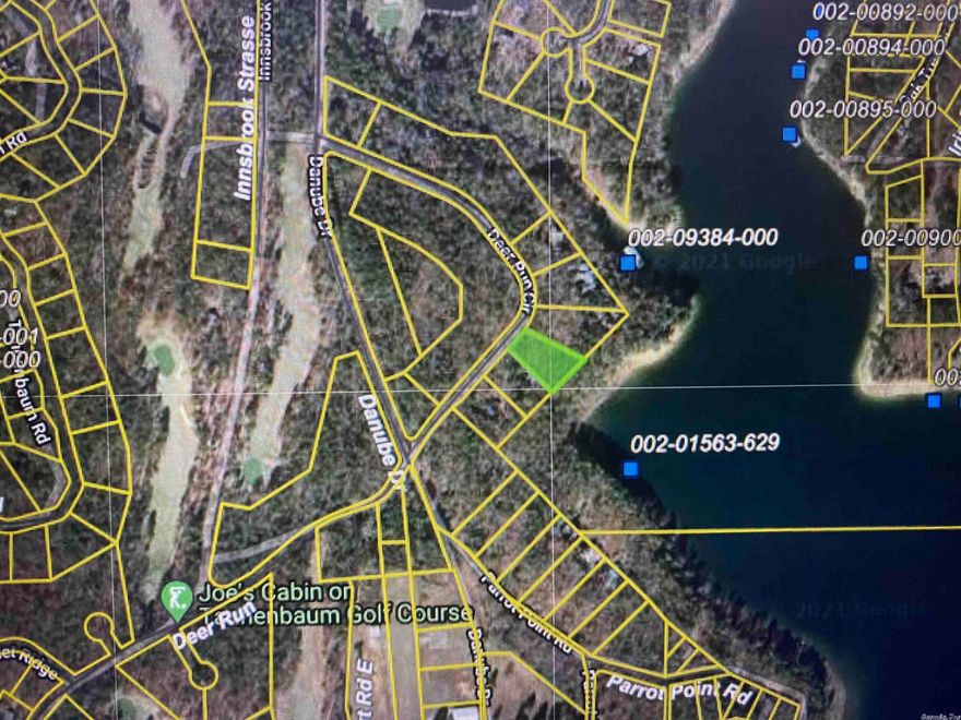 Lake Front lot in Tannenbaum.  East side of peninsula. Build your dream home and enjoy the views and direct lake access. Close to Tannenbaum Golf course. Surrounded by beautiful homes.  Few lake lots left like this in the area.
