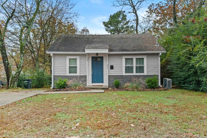 Welcome to this beautifully updated home that blends modern comfort with cozy charm. The well-designed floor plan offers a spacious feel, with the living room opening seamlessly into the kitchen. Luxury vinyl plank flooring flows through the common areas and bedrooms, while stylish tile enhances the bathroom and laundry room.The kitchen features ample cabinet storage, a butcher block countertop, and a gas range with oven. The refrigerator conveys. A separate laundry room is conveniently located just off the kitchen. Both bedrooms offer generous closet space. Step outside to a good-sized deck overlooking the fully fenced backyard—perfect for relaxing or entertaining. Don’t miss out! Call today to schedule your appointment!