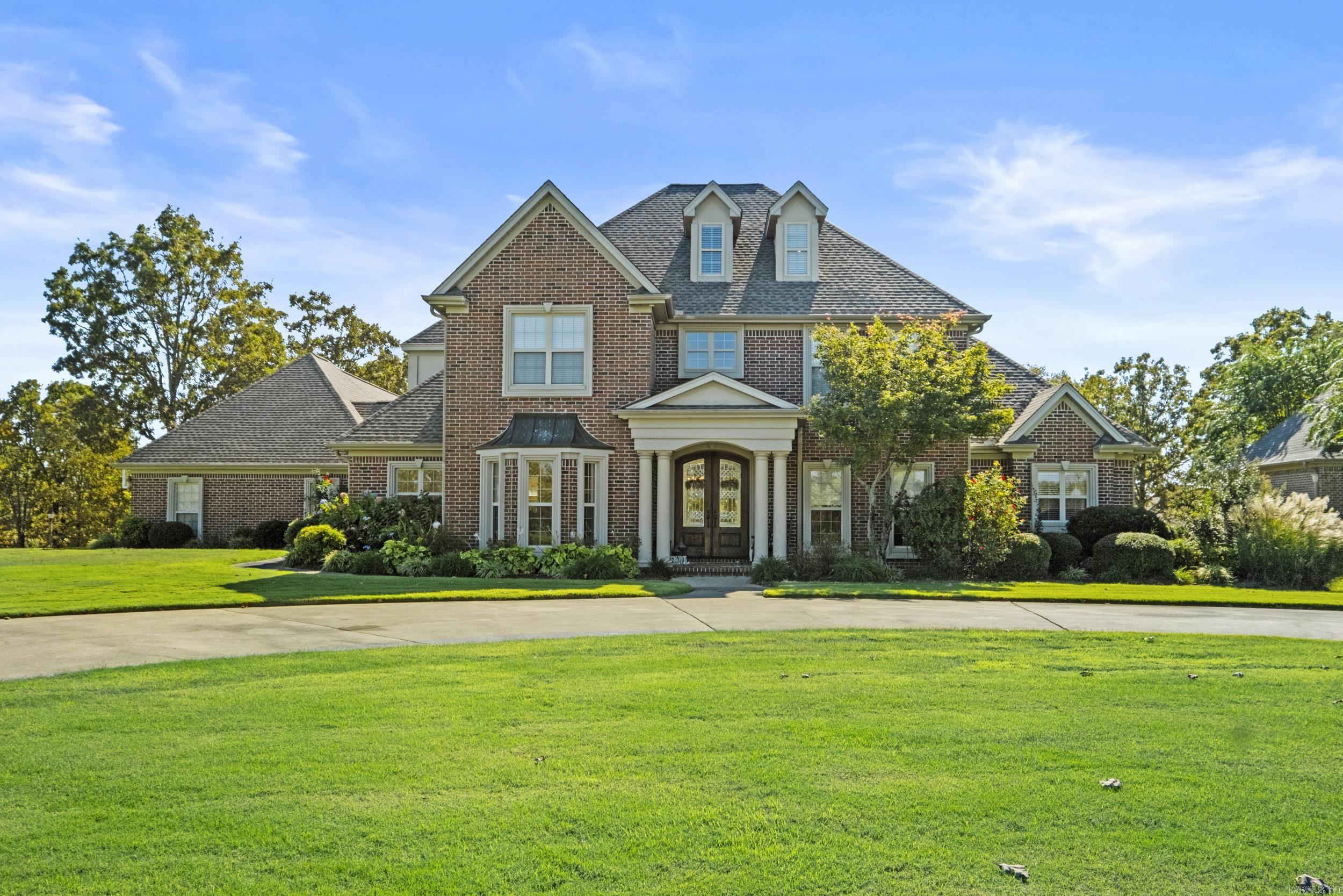 Welcome to this gorgeous luxury estate with stunning views overlooking Searcy! This inviting home features a two-story foyer that opens up into large family room with an abundance of natural light, built-ins, & new wide plank hardwood floors! Enjoy movie nights in your private theater room (which could easily be used as the 5th bedroom) & go up to the 3rd floor for a large game room/bonus area with a half-bath for entertaining! Downstairs features an inviting office with French doors, a lovely kitchen with new appliances, double oven, ice maker, Wolfe gas stove & griddle, & a huge walk-in pantry. The primary suite has two closets, separate vanities & a walk-in shower. The outdoor space around the pool is amazing including an outdoor fireplace, a pool house that has a full bath & separate room for an outdoor shop/storage space, fenced dog run for your furry family members & even a safe room! Many upgrades have been made to this home including a recent roof, newer hvacs, pool liner, pool pump/chlorinator, fresh paint, and VERY reasonable utilities! Come see this well-maintained BEAUTY today! Agents see remarks!