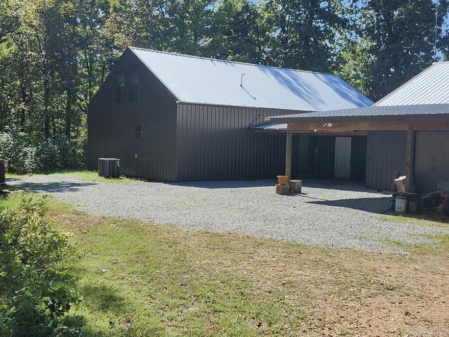This is a beautiful, custom built home with 3 bedrooms and 2 1/2 baths. Home has  oak flooring throughout, hickory cabinets throughout the house with specialty drawers (spice drawers,  drawer dividers. The medicine cabinets in the master bathroom have sliding barn doors. The hot water heater is tankless. Kitchen cabinets have under cabinet lighting. Wooden valences above the windows to hide the blinds. The roof was replaced in the last month. There is a wood-burning stove for a warm cozy fire in the winter with a wood shed for storage. The list goes on. Full house and shop generator with its own propane tank. A 30 ft x 50 ft shop with an office and a bathroom. A 10ft x 10 ft storage building for all of your storage needs. Home is on a well.  All of this on 10 acres in the country. Oh and I might add, there are bee hives that would convey if you want to become a beekeeper!