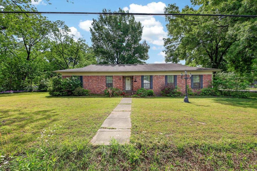 Spacious opportunity on a large corner lot!  This 2608 sq ft home offers 3 bedrooms and 2.5 baths with a flexible floor plan and plenty of room to spread out.  Marble entry, 2 generously sized living areas, formal dining, mud room.  Kitchen has a pantry and lots of prep space.  Large master suite with door leading to exterior.  This home includes handicap-accessible features.  New HVAC system in October 2025, roof about 8 years old.  Two water heaters, 2 laundry areas.  Agents - see remarks.