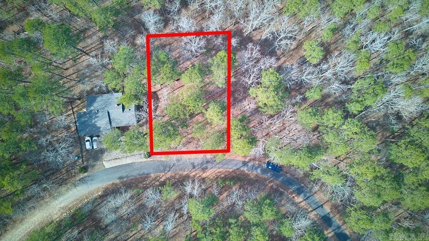 Beautiful wooded subdivision lot! You will want to build your dream home on this gorgeous location.