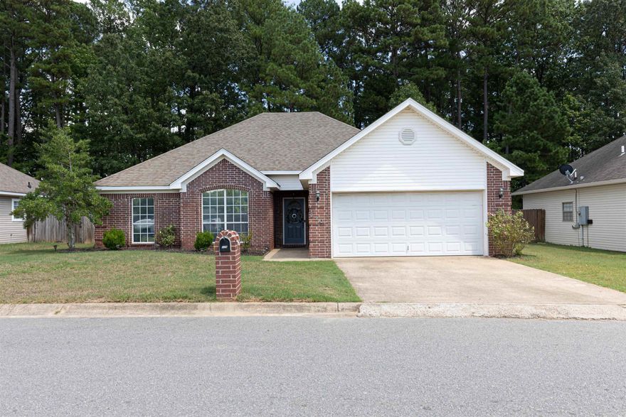 This wonderful home has had TONS of updates throughout! Enjoy cooking in the updated kitchen with new appliances and butcher block countertops! The split floor plan home features a new roof (2023), fresh paint and new flooring throughout, updated bathrooms, custom built-ins in the living room and more. Enjoy the privacy the backyard offers with green space behind it! Agents see remarks.