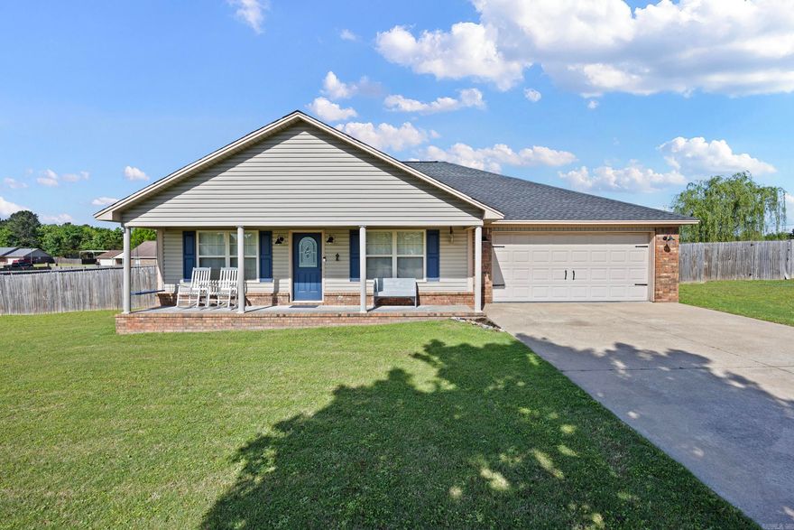 Three-bedroom, two-bath home in the Pottsville School District featuring an open floor plan and a very large lot. Enjoy the peaceful backyard with trees, a covered patio, and plenty of space to relax. The large front porch adds even more charm and curb appeal to this inviting home.