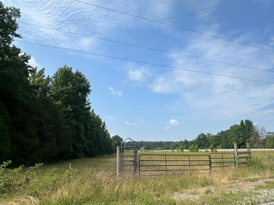 Property is divided into 3 parcels and has Hwy 13 frontage. Partially wooded with a nice pasture for cattle. Mobile Home on property isn't livable and has no value.