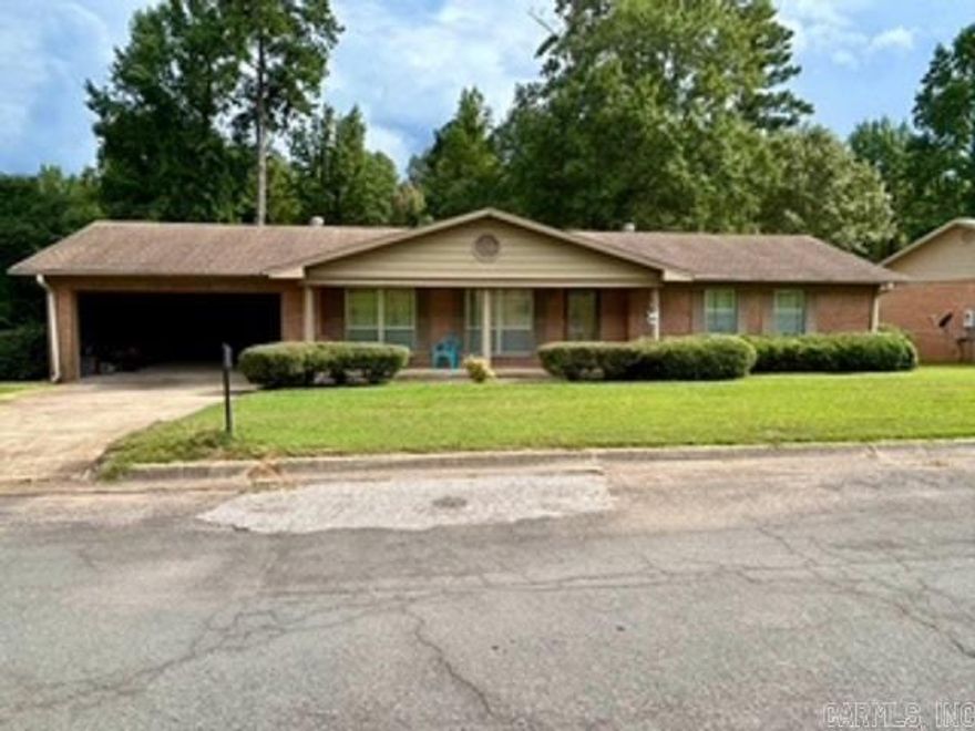 Charming 3 bedroom, 2 bath brick home located in a quiet Camden neighborhood. This well-maintained property features beautiful granite countertops, a spacious layout, and a partially fenced backyard—perfect for pets, play, or relaxing outdoors. Don’t miss this solid, move-in ready home with great curb appeal and modern touches throughout!