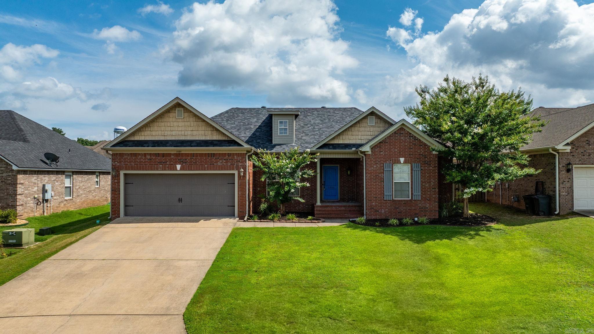 Don’t miss your chance to own this stunning 4-bedroom, 2-bathroom home located in North Hills subdivision in Conway! This well-maintained home features a spacious open-concept layout with 10' ceilings. Layout also includes a split floor plan which offers added privacy with the primary suite tucked away from the other bedrooms. You'll love the large fully fenced backyard, complete with a covered patio—perfect for relaxing, hosting, or letting the kids and pets play. An additional utility shed provides extra room for tools, lawn equipment, or seasonal décor as well. Major updates include a new roof in 2023 with upgraded architectural shingles with 30 year warranty (attached docs for transfer and possible insurance discounts). Tankless water heater. Carpet also recently changed out in all bedrooms. Schedule your tour today to make this beautiful house your next HOME! AGENTS SEE ADDITIONAL REMARKS