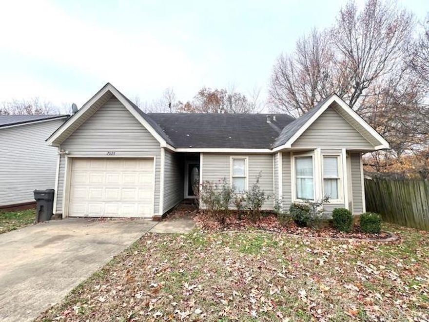 This charming house boasts a pristine interior with a one year old HVAC system and fresh interior paint. The kitchen showcases modern elegance with new countertops, a stylish backsplash, and a new sink and spray faucet. The new double vanity in the master bath helps to add a touch of luxury in this cozy home. Nestled in town, this home also has a fenced yard and a covered back porch with a fan. Call today to view this immaculate house!