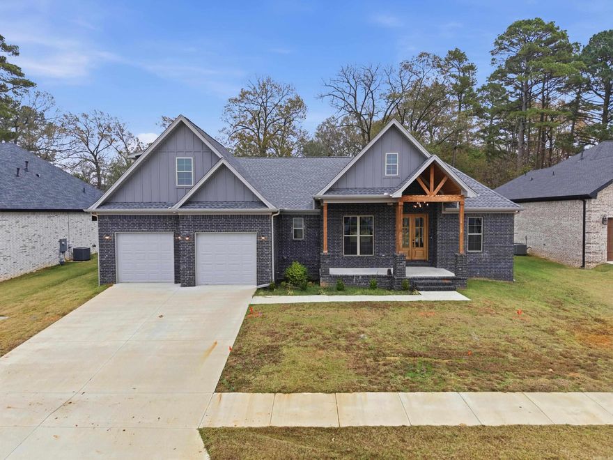 Stunning new construction in the heart of Cabot located in the new Denali Heights Subdivision. 4 Bedrooms (or 3 bedrooms with oversized bonus room), 3 Bathrooms, and 2914 SQFT, this house is ready to be your home! Large open 1.5 Story floor plan with 10ft ceilings throughout, tray ceiling in the master bedroom and a huge, vaulted ceiling in the main living area. Large kitchen with plenty of storage, walk-in pantry AND butler pantry w/ Mini Fridge. Abundance of built-ins. Granite countertops, large island, SS appliances, fireplace, and large mudroom and laundry room. Split floorplan with Master bedroom and 2 bedrooms downstairs, 4th bedroom / bonus room is upstairs with ensuite full bathroom. Master bedroom has large bathroom with dual vanities, tiled shower, soaking tub, and large walk in closet! This home has all of your luxurious amenities, and too much more to list! Within minutes of the interstate for quick commute to Little Rock and Searcy!