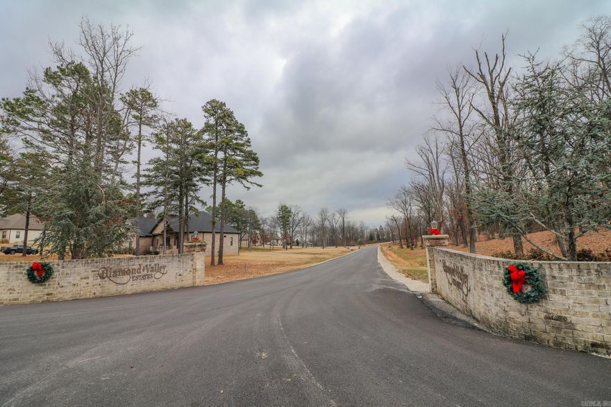 Beautiful building lot in Phase II of Diamond Valley Estates. This gorgeous lot is 3.2 acres, located near Caraway Road and CR 4241. Electricity, water, and natural gas available. This lot is right on the outskirts of Jonesboro city limits, just minutes from town. With rolling hills and large Oak trees, it would make a beautiful spot for your dream home. This is one of the largest lots in the neighborhood. It's a gorgeous corner lot! Additional lots available.