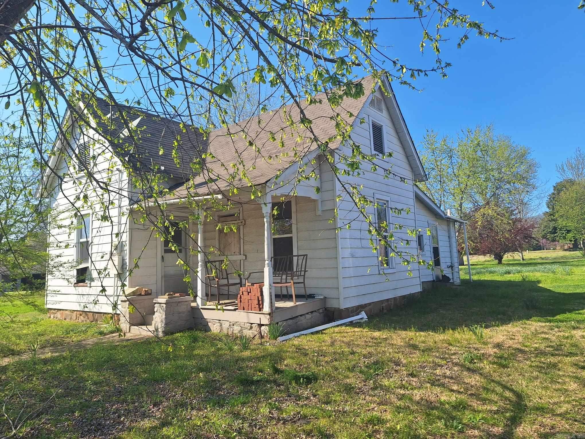 This home is gutted and waiting for someone to make it whole again. House is just a shell. No electric or plumbing. Some new floor joist installed last year!