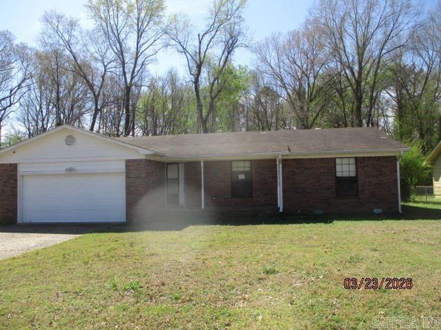 Located off of Jacksonville Cutoff Rd and Glade Rd features this 3 br/2ba Brick home with enclosed double garage. the bay window in the dining area is a nice bonus. The following flood zone information has been obtained for the property. Flood Zone Designation: AE. property was built prior to 1978 possible lead base paint exist. Seller does not pay customary closing costs: including title policy, escrow fees, survey or transfer fees. Proof of funds required on cash transactions Lender Pre-Approval letter for financed offers dated within last 30 days). Seller is Secretary of Veterans Affairs. This property may qualify for Seller Financing (Vendee). Property sold As Is.
