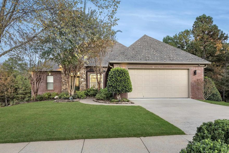 Get ready to fall in love with this fully updated, move-in ready, home that sits on a beautifully landscaped & fenced lot, with green space at right & rear. Enjoy the private oasis with tree house views from 2 decks/screened porch or the large picture windows. New exterior features added in 2024 include fire pit, water fall, stone patio & paths, retaining wall, front door, roof & composite deck & stairs.  Inside has been completely remodeled including marble/quartz countertops, backsplash, lux vinyl flooring, tile flooring, the addition of a wet bar complete with beverage frig & sink.  New appliances include gas range, microwave, dbl ovens, dishwasher, farm house sink & faucet. All baths have new counters, flooring, light & plumbing fixtures plus Master has wonderful walk in closet & new shower. Other features include sprinkler system with multi stations covering front and back, leaf guard gutters, lg. laundry with sink & storage, cathedral ceiling at dining open to family room, 2nd level den/game rm, new travertine marble stacked stone surround at gas log FP, smart thermostats, alarm system, full brick exterior, keyless entry at garage & front door, plus many more bonus finishes!