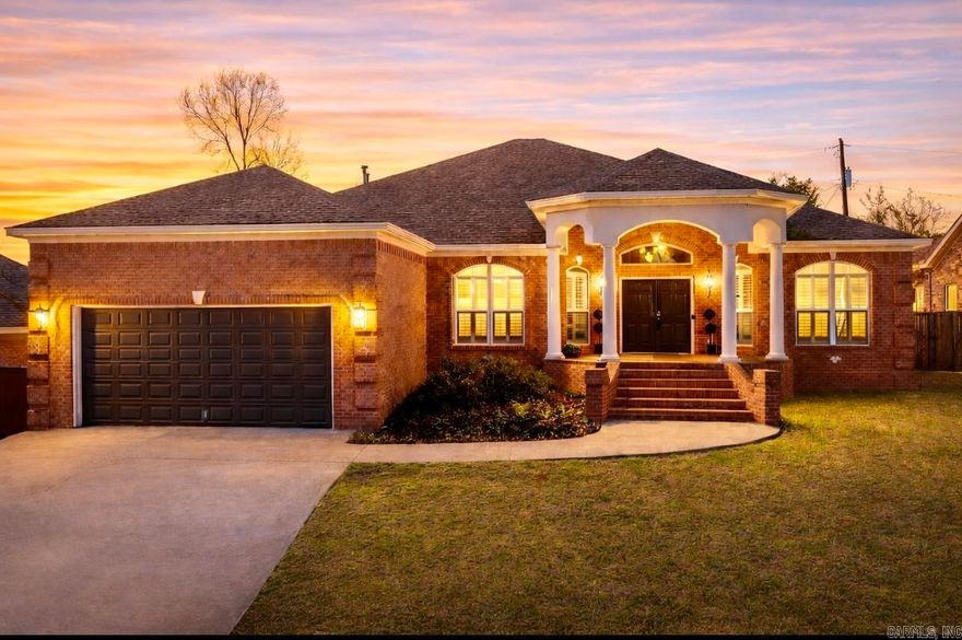 So many updates in this spacious one-level home! Features include newer granite countertops, updated newer black stainless appliances (including a wine fridge), stylish light fixtures, fresh light gray paint throughout, and newer carpet. Roof is approximately 5 years old.This open and inviting floor plan offers a HUGE island and both formal and informal dining areas—perfect for entertaining. The oversized master suite boasts a large bath and walk-in closet, while a separate guest/in-law suite provides ideal privacy.Additional flex spaces include a bonus room/office that could serve as a 5th bedroom or additional living area. All bedrooms feature walk-in closets, and the home is enhanced with extensive trim work and a grand entry.Situated on a .24-acre lot in a cozy neighborhood, this home is conveniently located near everything. A must see!