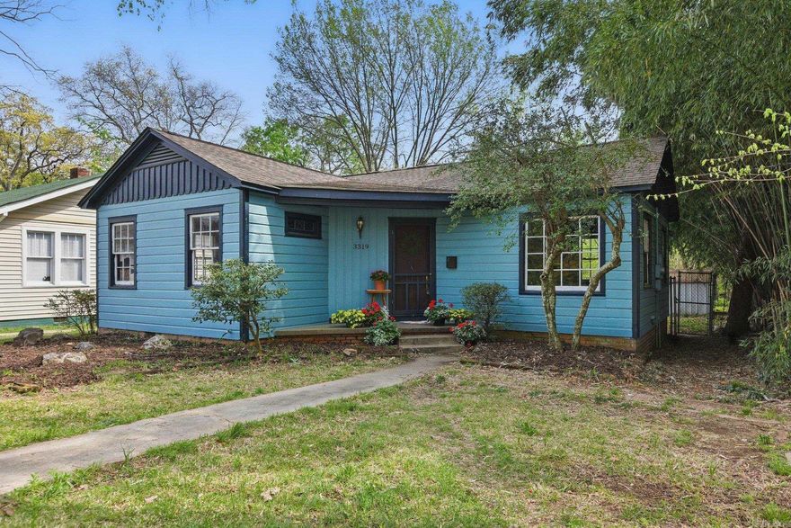 Welcome to this charming cottage in the Historic Stiffts Station Neighborhood. This adorable 3-bedroom, 2-bathroom home boasts original hardwood floors and bold, vibrant colors throughout. Natural light floods the space, creating a warm and inviting atmosphere. The fenced-in yard offers privacy and space for outdoor activities. Conveniently located near UAMS , just 5 minutes from downtown, and close to local restaurants and shopping. Don’t miss out on this delightful home that perfectly blends historic charm with modern convenience!