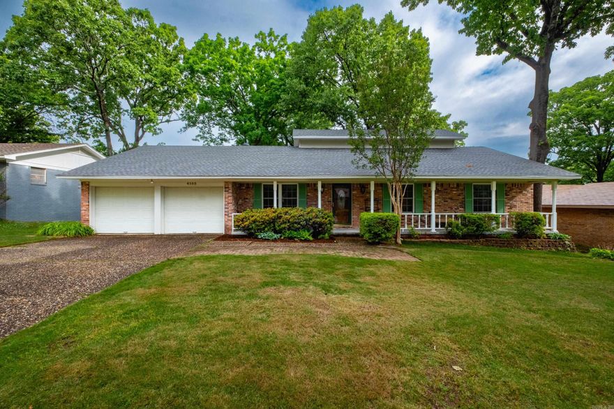 Well maintained Lakewood family home is perfect for a large family or a family wanting some extra space!  The large front porch just past the beautifully landscaped yard welcomes you into this 4 bedroom and 3 full bathroom property.  The main level formal living room/ home office, large guest bedroom and primary suite have new carpet.  The open floor plan kitchen, dining and living room as well as a full laundry and additional craft room round out the main level.  Upstairs you will find two additional bedrooms with another full bathroom.  The private backyard has well established, beautiful landscaping that provides the perfect scenery for relaxing on the spacious deck.  Updates: new roof 2023, new downstairs carpet and upstairs shower/ tub remodel April 2026 AGENTS see remarks *Photos with furniture are virtually staged.*