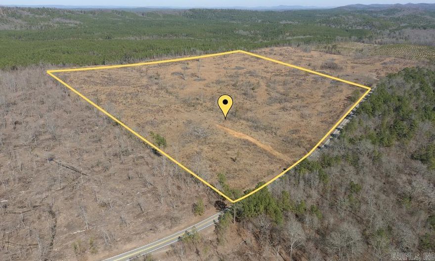 41.8 acres of mostly level land with 1162 feet of road frontage on Highway 84.  It located 9.8 miles west of Bismarck High School.  The land has been cleared and is ready for new construction, a mobile home, or a place to raise a garden and maybe some cattle or horses.   It's only 10 miles to Amity and 76 miles to Little Rock. Your only about 5 miles from beautiful Lake DeGray.  Hot Springs National Park is about 30 minutes away.  Priced at only $2950 per acre, this land is a great investment.  Call the listing agent to make this land your own.   34.330491  -93.349207  Use Latitude and Longitude to find the property using Google Maps