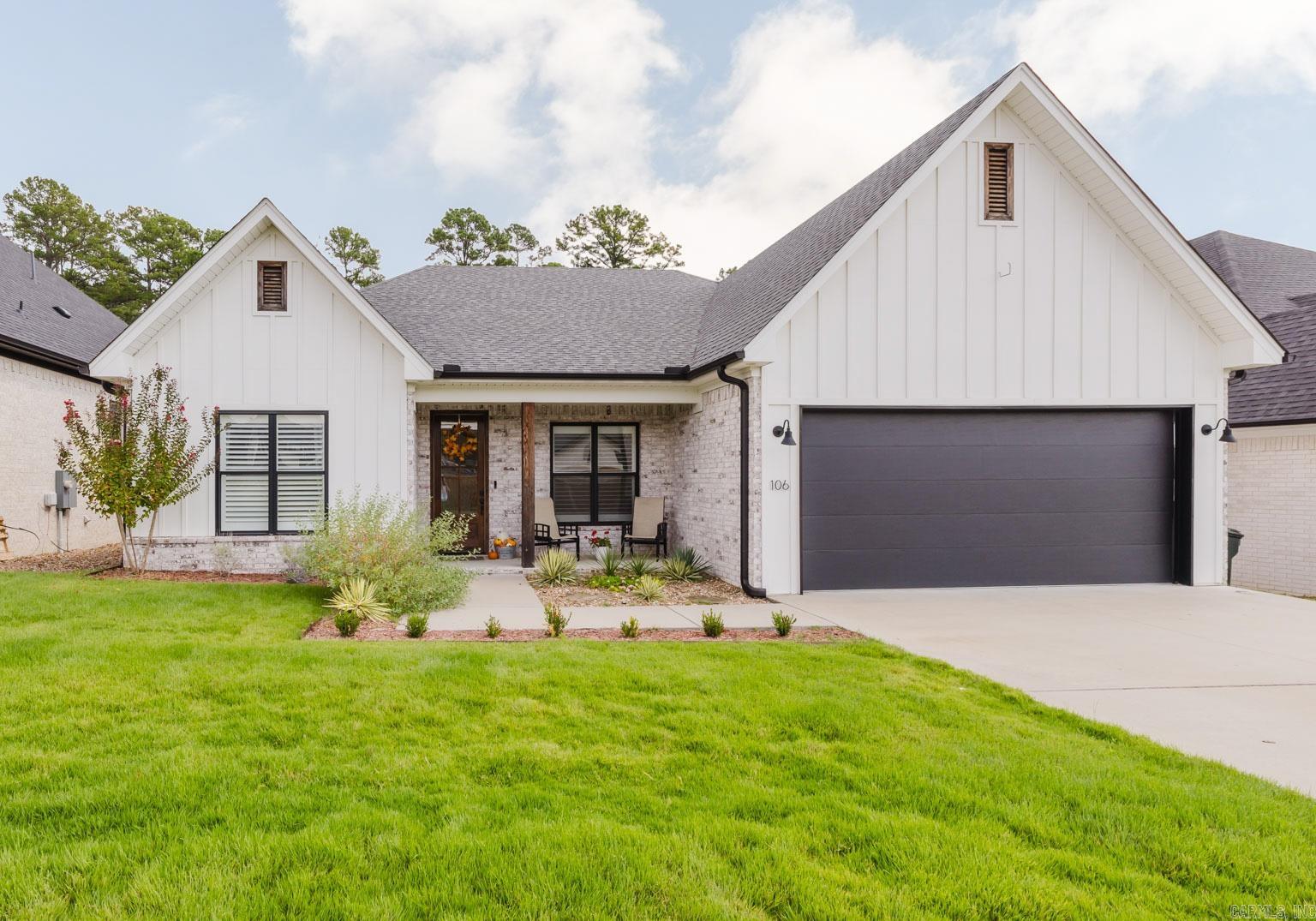Welcome to the highly sought-after community of Copper Run! This home offers a functional and stylish layout with carefully selected designer finishes and an abundance of natural light throughout. Located in a convenient West Little Rock location, you'll be surrounded by the beauty of nature and mature trees. The custom chef's kitchen is a standout feature, perfect for those who love to cook. The owner's suite provides a peaceful oasis, and the cozy back porch area is a great spot to relax. The backyard is fully fenced with black iron along the back, allowing you to enjoy the greenbelt while relaxing on your back patio with the fireplace burning. Privacy is a significant plus.