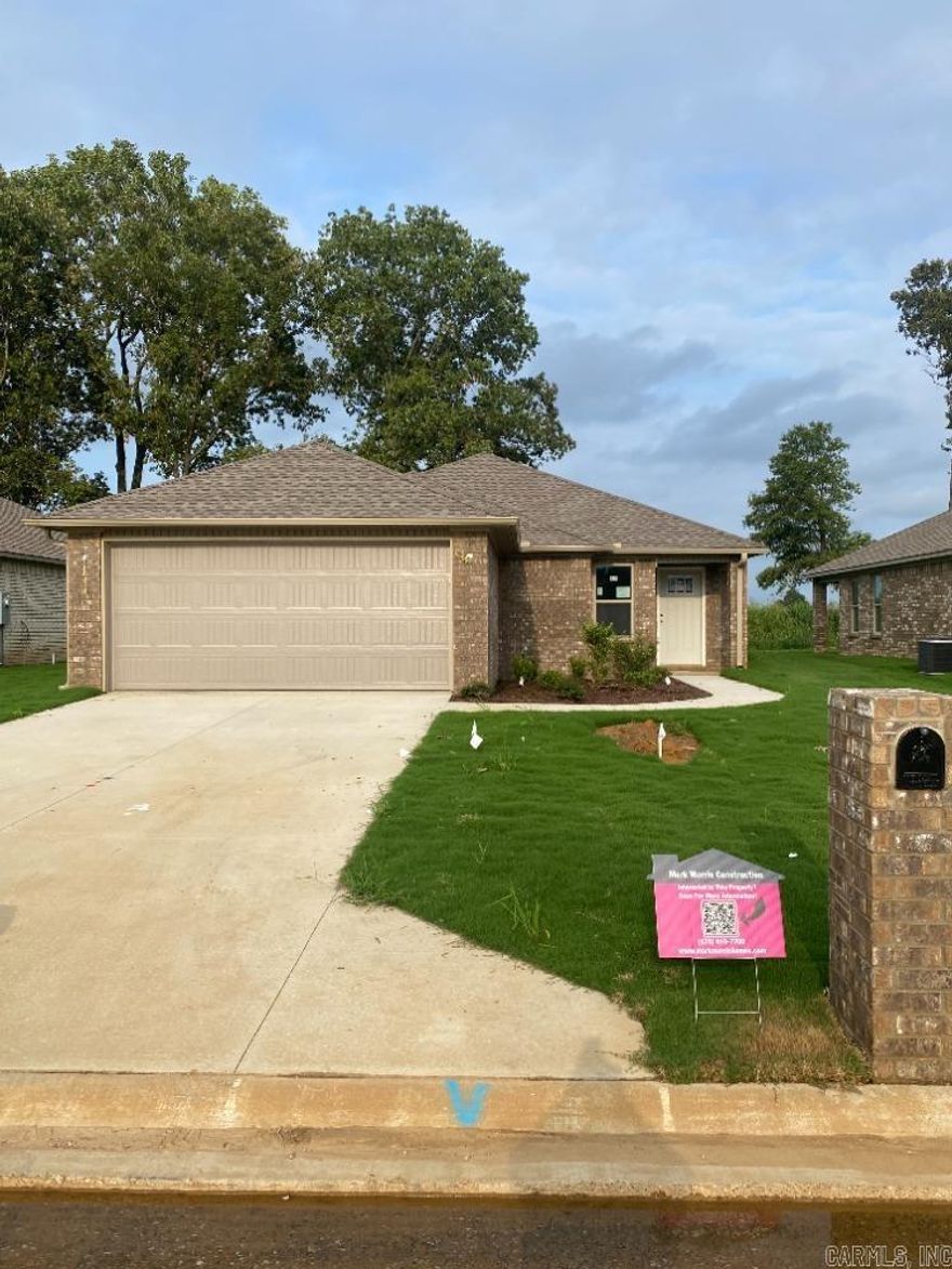 Welcome to your dream home in the heart of the highly sought-after Brookland school district! This stunning new construction offers the perfect blend of modern luxury and comfortable living. Boasting 3 bedrooms and 2 bathrooms, this spacious 1460 square foot residence is thoughtfully designed to meet all your family's needs.  Every corner of this home is adorned with top-quality finishes, from the durable luxury vinyl plank (LVP) and plush carpet flooring, to the granite countertops that grace the kitchen and bathrooms.  Indulge in outdoor living at its finest with a covered back porch, providing the perfect spot for relaxing evenings and entertaining friends and family.   No need to worry about renovations or repairs simply bring your belongings and start creating cherished memories from day one.  With its prime location in the coveted Brookland school district, you'll have access to top-rated schools, making it the ideal place to raise a family or establish roots in a thriving community.  Don't miss this opportunity to make this all-brick gem your forever home.